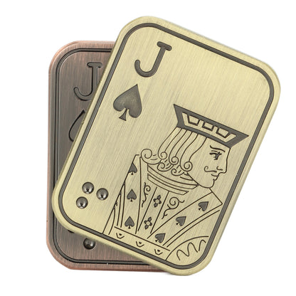 Jack of Cards Metal Push Slider Toy – Anxiety Relief Edition