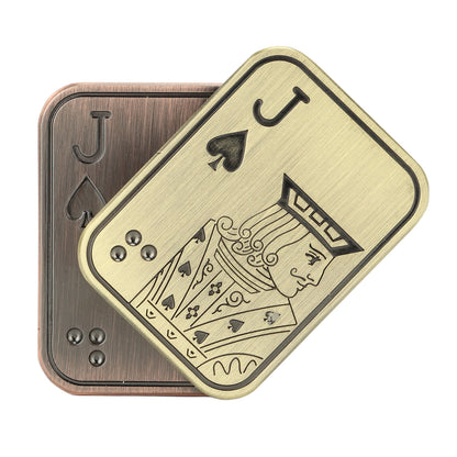 Jack of Cards Metal Push Slider Toy – Anxiety Relief Edition